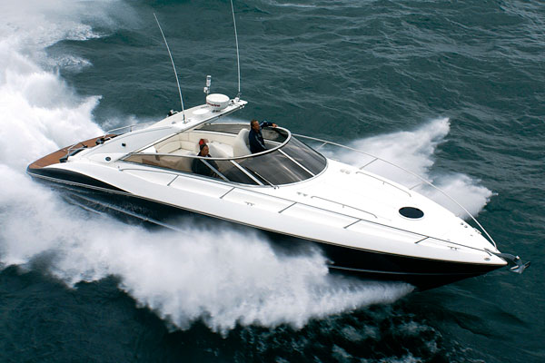 Sunseeker Superhawk 43 in Quantum of Solace. [File photo]