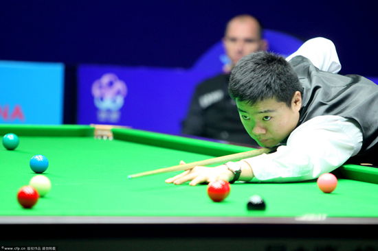  Ding Junhui was among the latest high profile casualty at the Wuxi Classic in China.