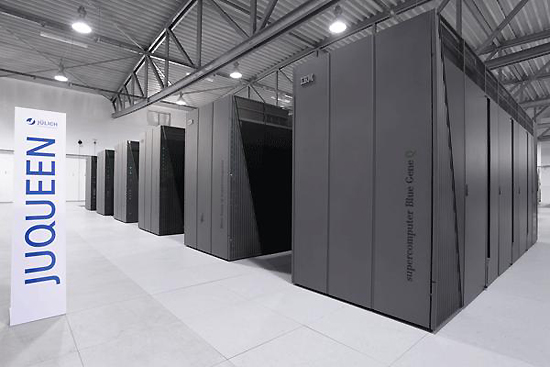 JUQUEEN, one of the 'top 10 supercomputers in the world 2013' by China.org.cn.