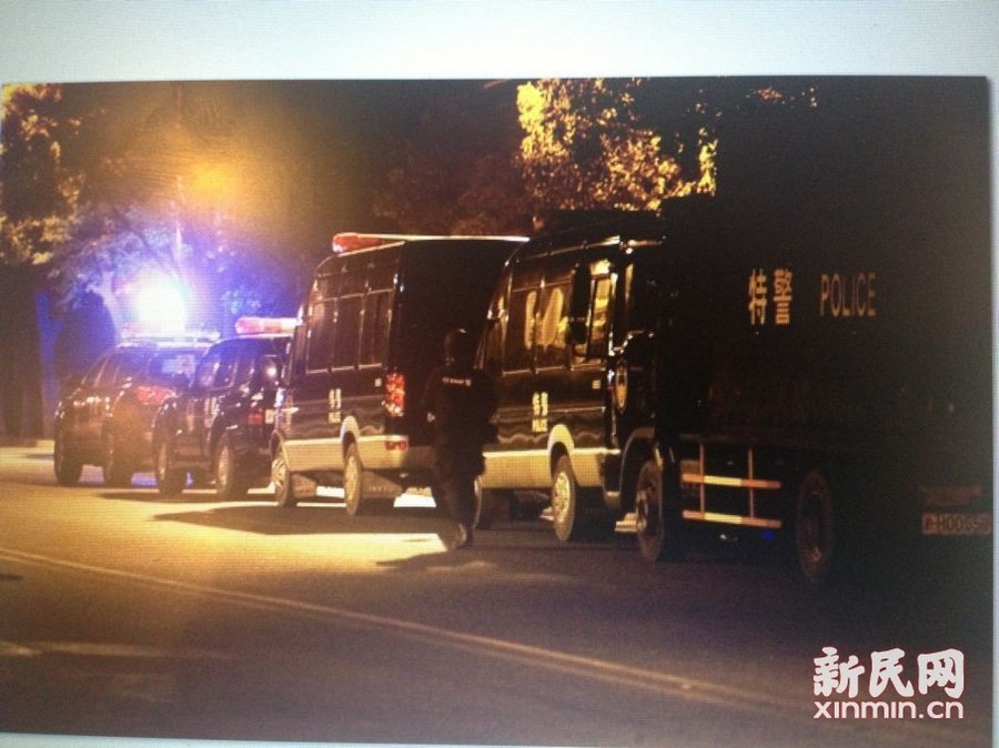 Police have arrested a 62-year-old man who have allegedly shot dead six people, including a sentinel, in Shanghai Saturday night. [Photo / Xinmin.cn]