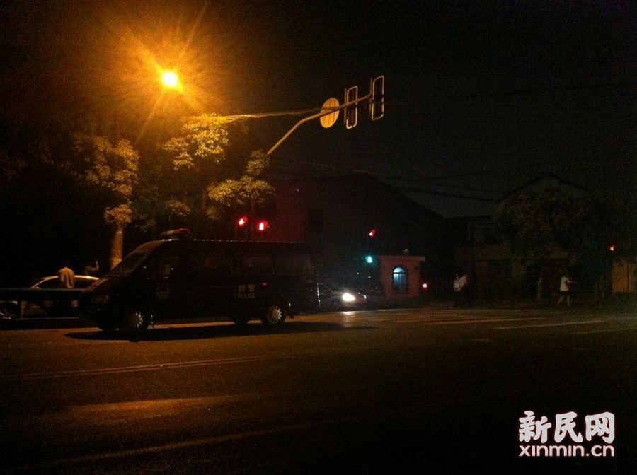 Police have arrested a 62-year-old man who have allegedly shot dead six people, including a sentinel, in Shanghai Saturday night. [Photo / Xinmin.cn]