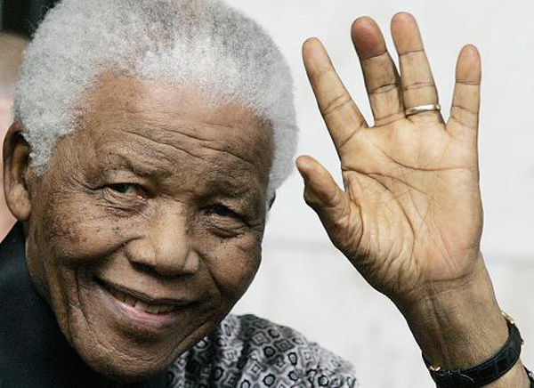 File photo of former South African President Nelson Mandela [Xinhua] 