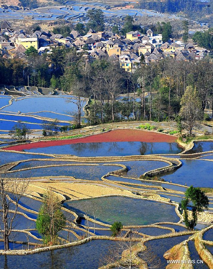 CHINA-YUNNAN-HONGHE HANI RICE TERRACES-WORLD HERITAGE LIST(CN)