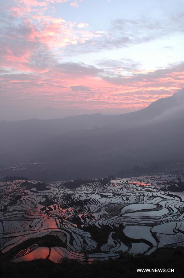 CHINA-YUNNAN-HONGHE HANI RICE TERRACES-WORLD HERITAGE LIST(CN)