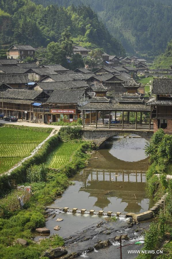 CHINA-GUIZHOU-LIPING-DIMEN-DONG MINORITY-VILLAGE(CN)