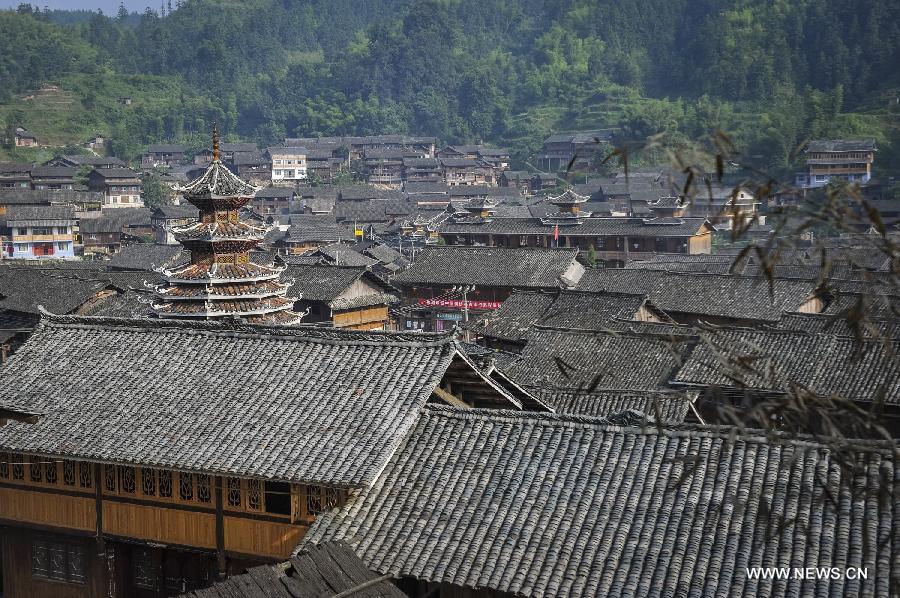 CHINA-GUIZHOU-LIPING-DIMEN-DONG MINORITY-VILLAGE(CN)