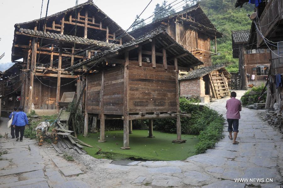 CHINA-GUIZHOU-LIPING-DIMEN-DONG MINORITY-VILLAGE(CN)