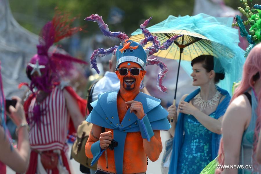 US-NEW YORK-MERMAID PARADE