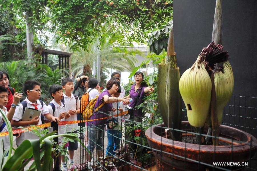 CHINA-BEIJING-BOTANIC GARDEN-STUDENTS (CN) 