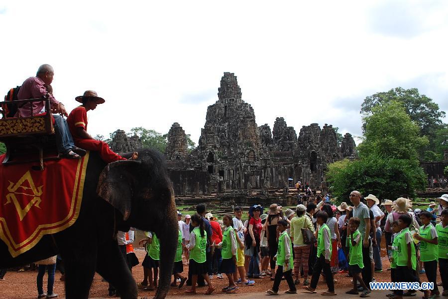 CAMBODIA-SIEM REAP-BAYON TEMPLE