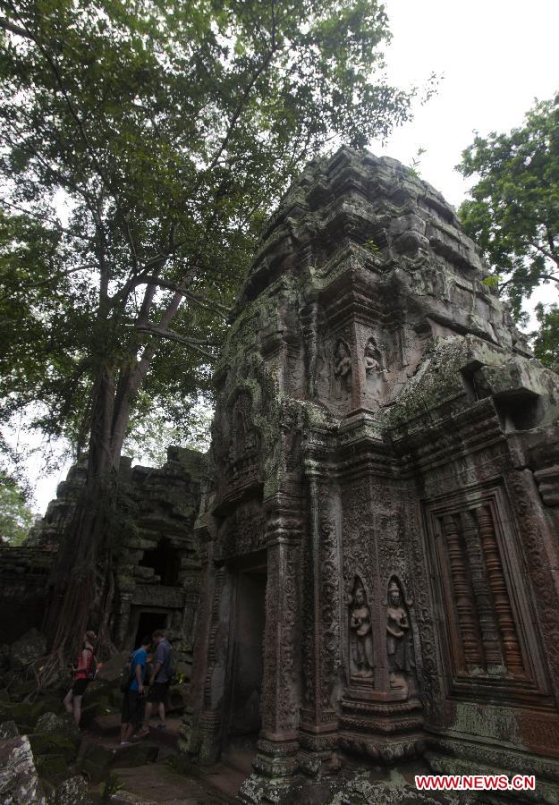 CAMBODIA-SIEM REAP-ANGKOR-TA PROHM TEMPLE-TOURISM