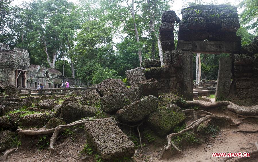 CAMBODIA-SIEM REAP-ANGKOR-TA PROHM TEMPLE-TOURISM