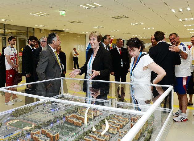  Universiade Museum open to visitors on June 29, 2013.