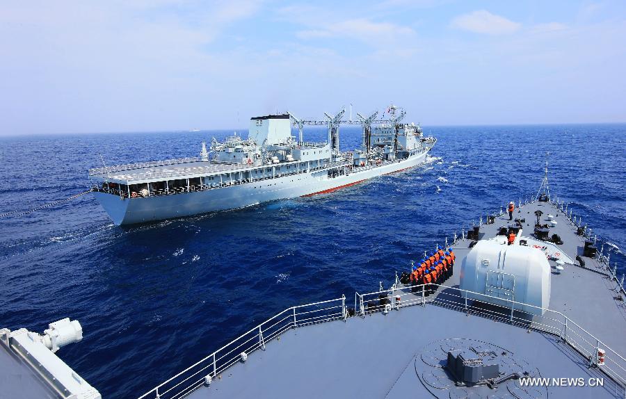 China, Russia Hold Joint Naval Drills- China.org.cn