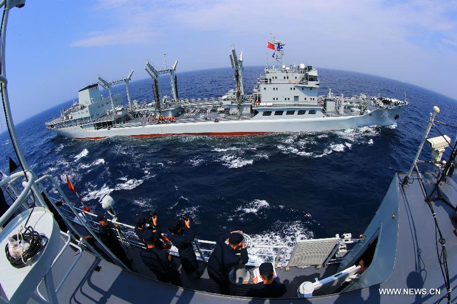 China, Russia Hold Joint Naval Drills- China.org.cn