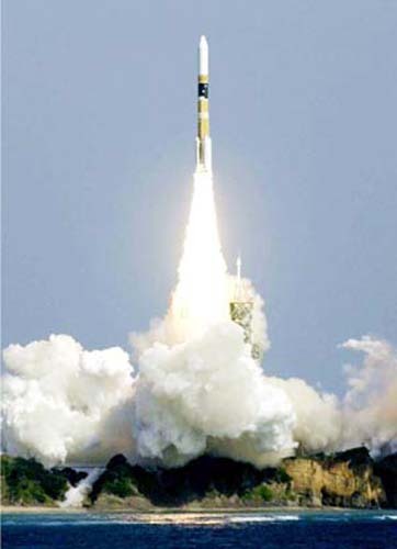 File photo of Japan's satellite launching 
