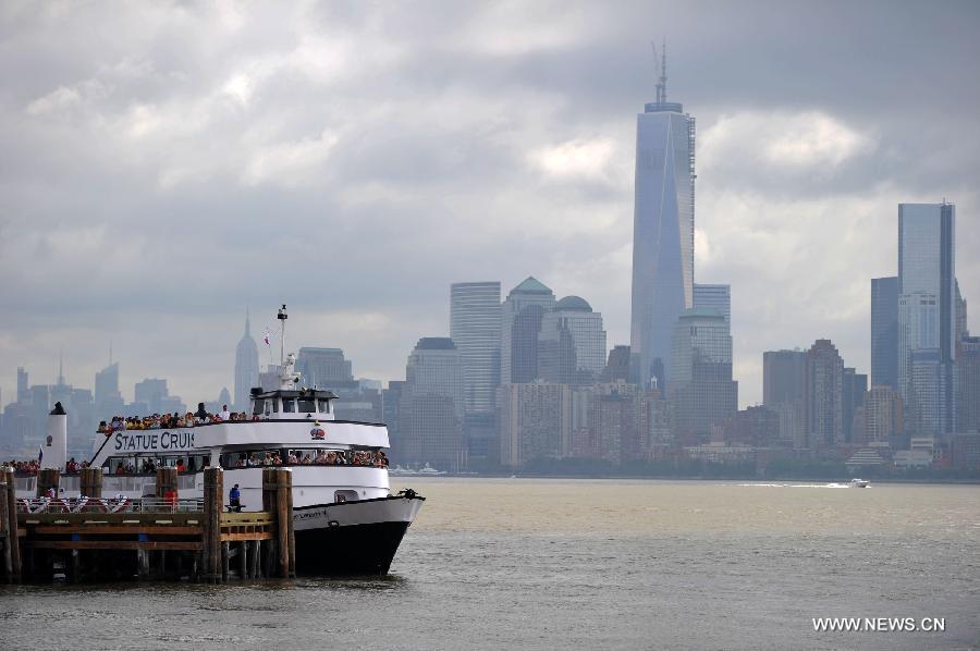 US-NEW YORK-INDEPENDENCE DAY-STATUE OF LIBERTY-REOPENING