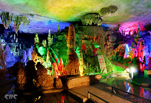 Benxi Water Cave, one of the 'top 10 attractions in Liaoning, China' by China.org.cn.