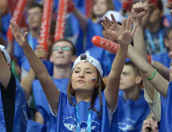 More than 551,000 tickets were sold before the first day of the Kazan Universiade 