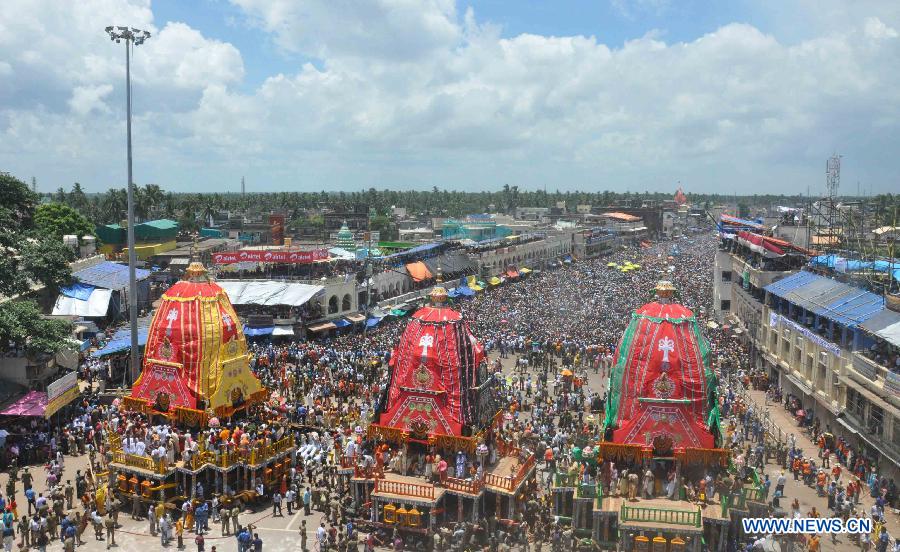 INDIA-PURI-FESTIVAL-RATH YATRA