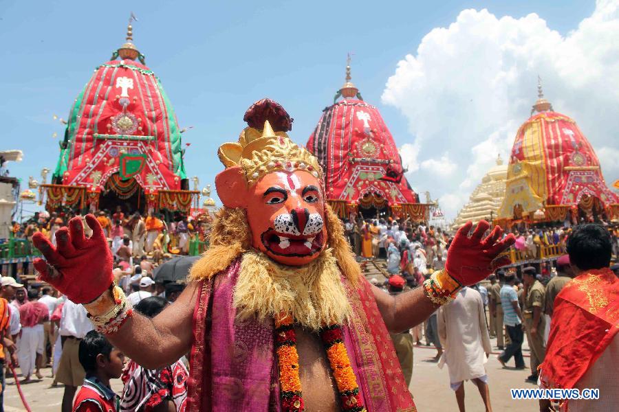 INDIA-PURI-FESTIVAL-RATH YATRA