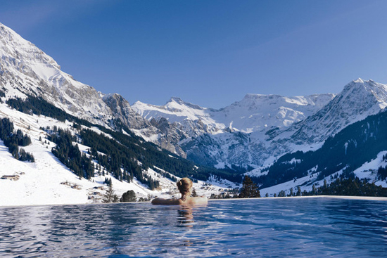 The Cambrian, Switzerland, one of the 'top 10 amazing swimming pools in the world' by China.org.cn.