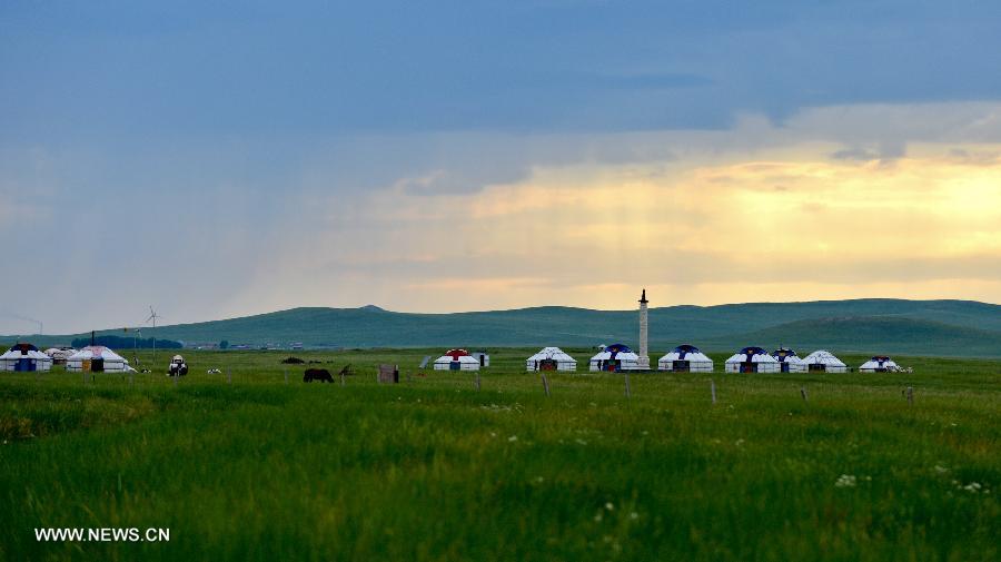 CHINA-INNER MONGOLIA-PASTURE-VIEW (CN) 