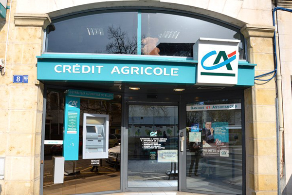 Credit Agricole,one of the &apos;Top 20 banks in the world of 2013&apos;by China.org.cn.