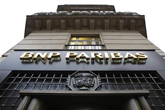 BNP Paribas,one of the 'Top 20 world banks by net interest income 2013'by China.org.cn.