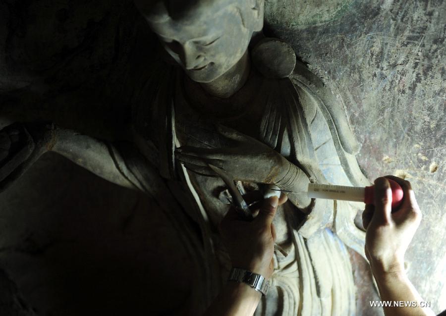 CHINA-GANSU-MAIJI MOUNTAIN GROTTOES-WORLD HERITAGE LIST-APPLICATION-SILK ROAD (CN)