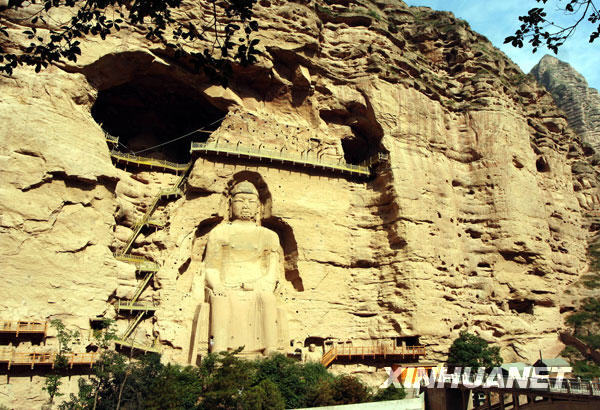Built in the Tang Dynasty (618-907), the ancient Buddha statue is expected to reopen to visitors in early August in the Bingling Temple Grottoes, which is known for keeping China's earliest chronicle inscription in Yongjing County of Gansu.