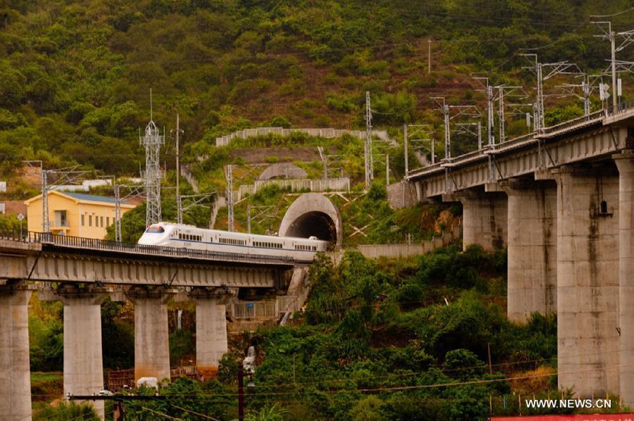 CHINA-JIANGXI-FUJIAN-XIANGPU RAILWAY-JOINT DEBUGGING (CN)