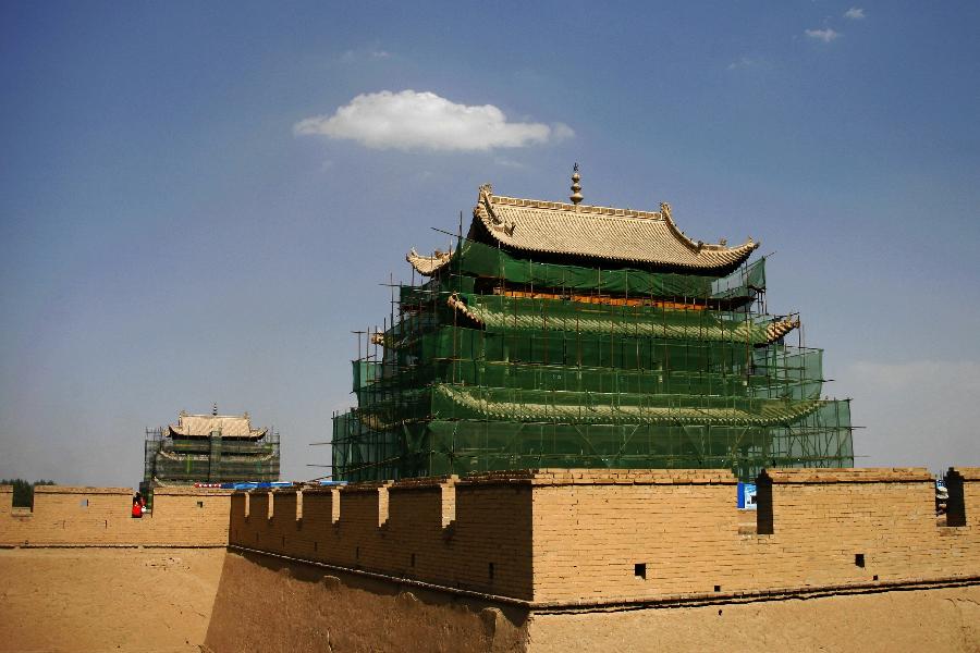 CHINA-GANSU-JIAYU PASS-MAINTENANCE (CN) 