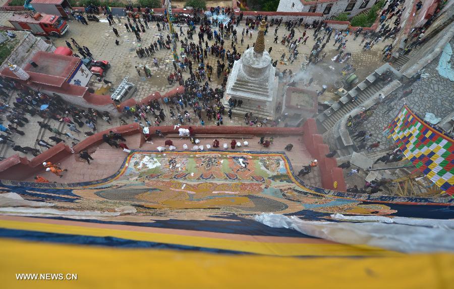 CHINA-TIBET-BUDDHA PORTRAIT (CN)