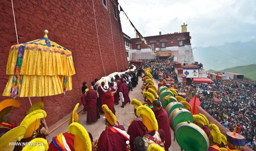 CHINA-TIBET-BUDDHA PORTRAIT (CN)