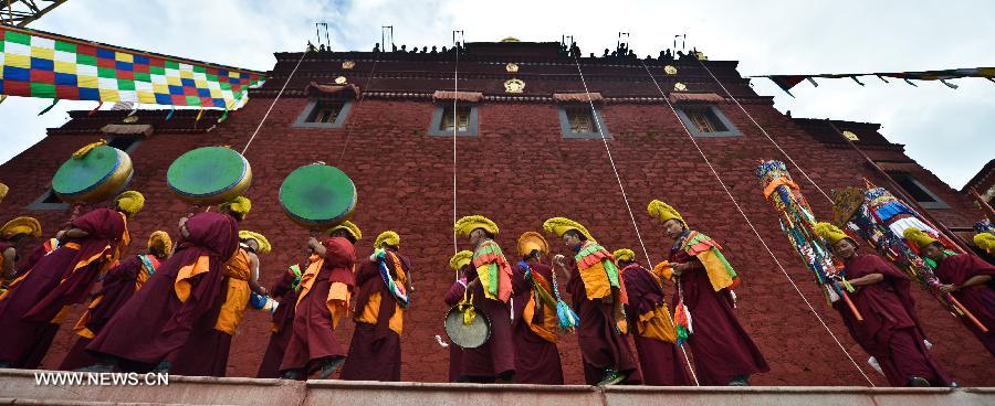 CHINA-TIBET-BUDDHA PORTRAIT (CN)