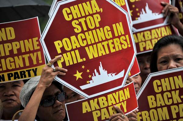 A 'global anti-China demonstration' will be held in the Philippines. [file photo]