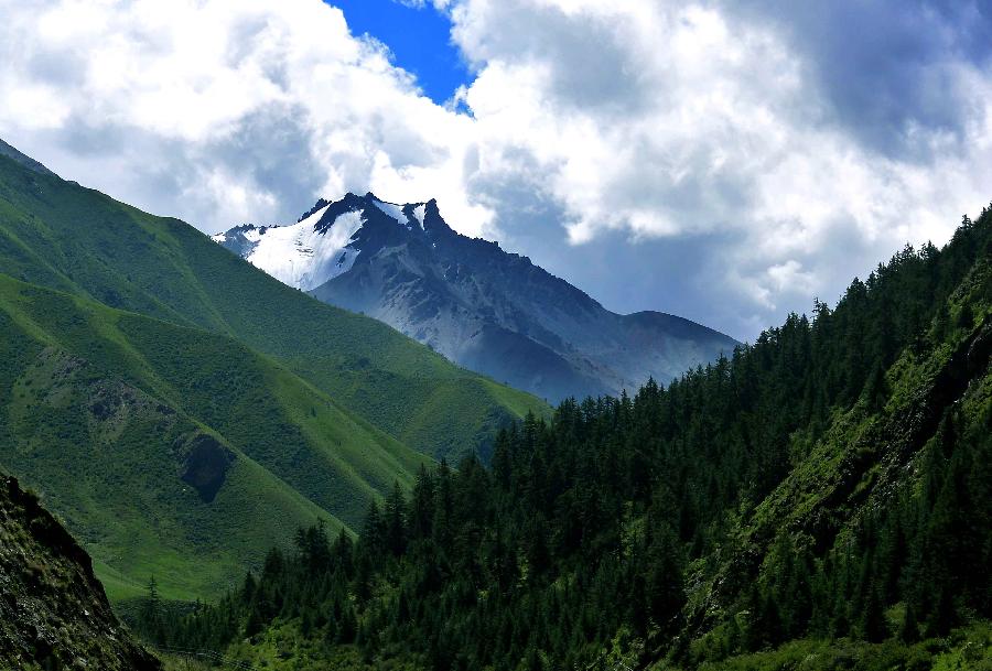 CHINA-QINGHAI-QILIAN MOUNTAIN-SCENERY (CN)