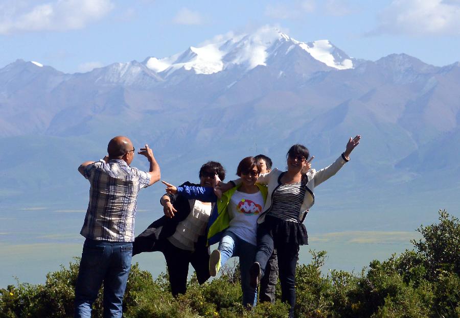 CHINA-QINGHAI-QILIAN MOUNTAIN-SCENERY (CN)