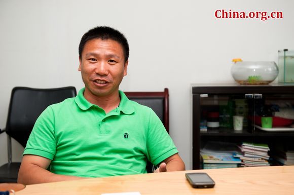 Professor Zhang Jinming, research fellow with China Rehabilitation Research Center.[Chen Boyuan / China.org.cn]