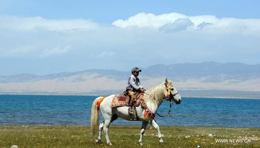 CHINA-QINGHAI-QINGHAI LAKE-SCENERY (CN) 