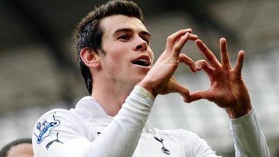 Bale is widely expected to complete a world record move, valued at around 100 million euros, to the Real Madrid next week.