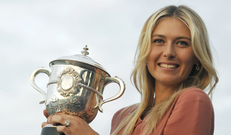 Maria Sharapova tops Forbes list of highest-paid female athletes.