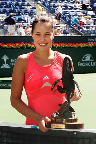 Ana Ivanovic, one of the 'top 10 world's highest-paid female athletes 2013' by China.org.cn.