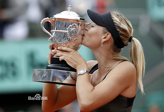 Maria Sharapova, one of the 'top 10 world's highest-paid female athletes 2013' by China.org.cn.