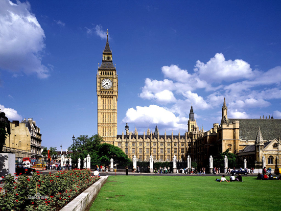 United Kingdom, one of the 'top 10 world's tourist destinations 2012' by China.org.cn.