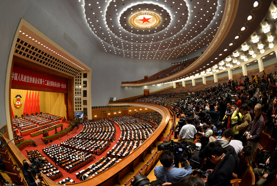 China's political elites are anything but confident. [file photo]