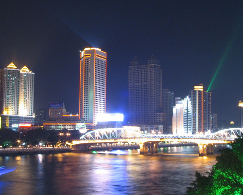 Guangzhou, Guangdong, one of the 'Top 10 debt-ridden provincial capitals in China' by China.org.cn.