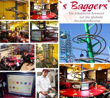 's Baggers Restaurant, Germany, one of the 'top 10 unique restaurants in the world' by China.org.cn.