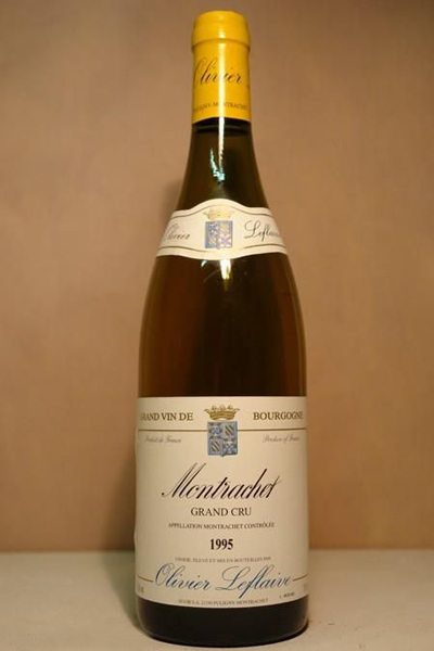 Domaine Leflaive Montrachet Grand Cru, one of the 'top 10 most expensive wines in the world' by China.org.cn.